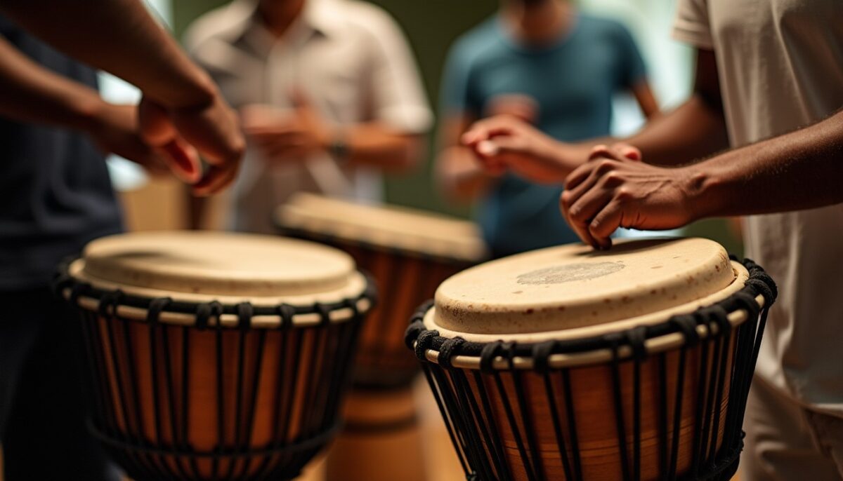Team building Djembe : renforcer l&rsquo;esprit d&rsquo;équipe grâce aux rythmes envoûtants de la musique africaine